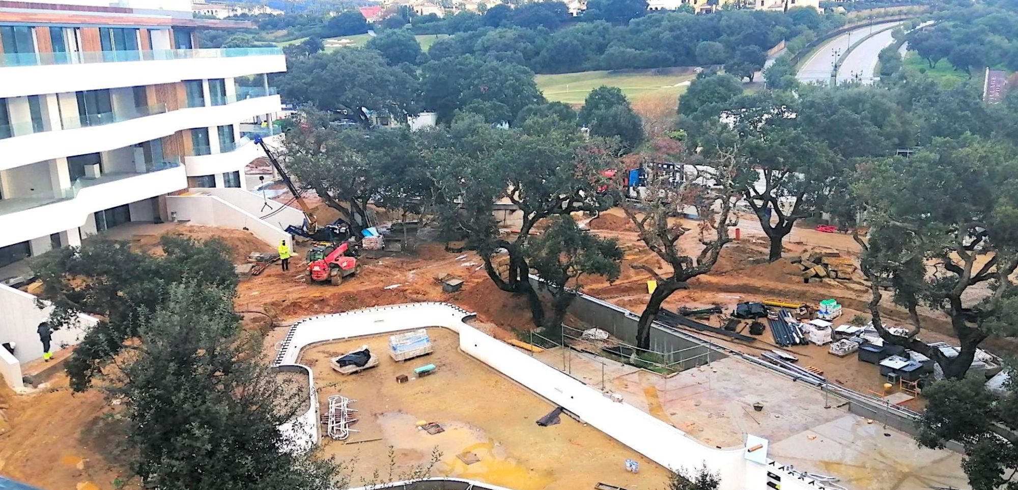 Progress of the "Village Verde Sotogrande" Residential Project 