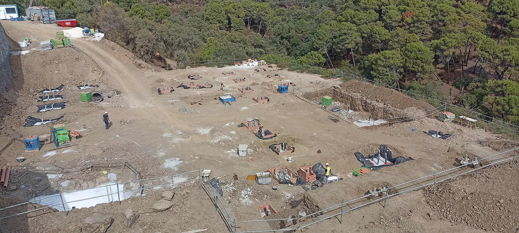 inicio de obras de vivienda unifamiliar en la zagaleta-bsolis