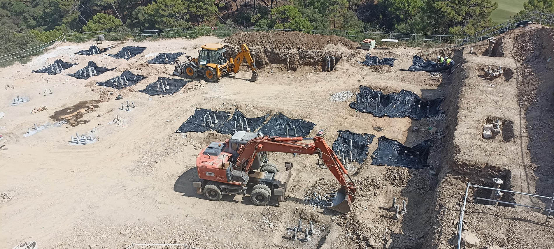 inicio de obras de vivienda unifamiliar en la zagaleta-bsolis