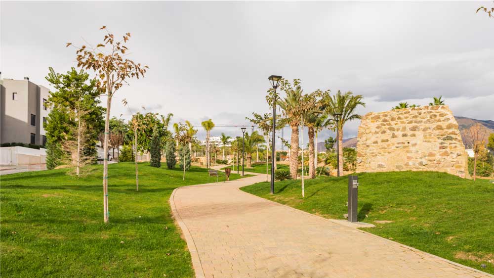 Las Mesas park in Estepona