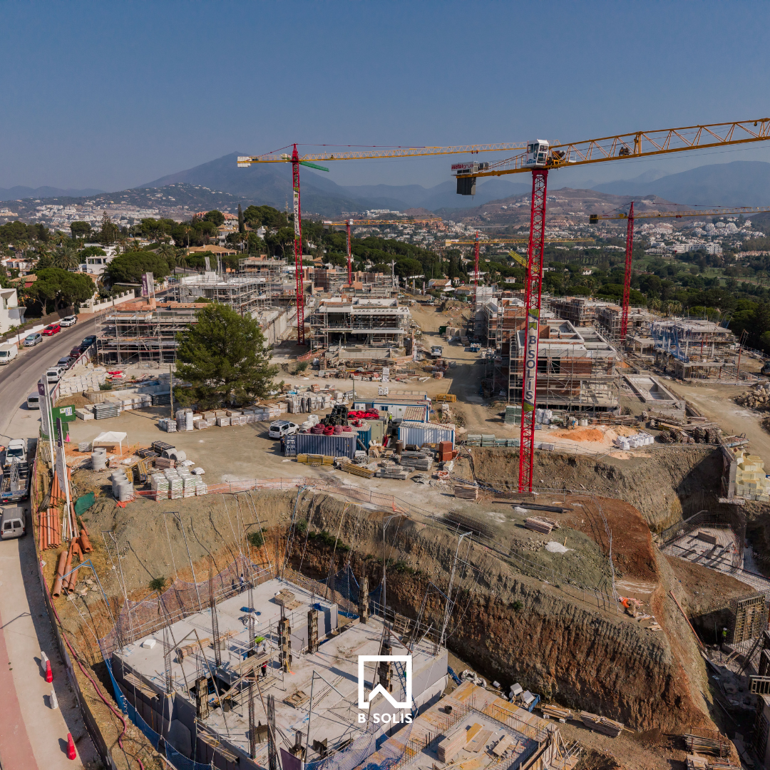 Avance de obras en 26 Villas “The Avenue”, Nueva Andalucía (Marbella)